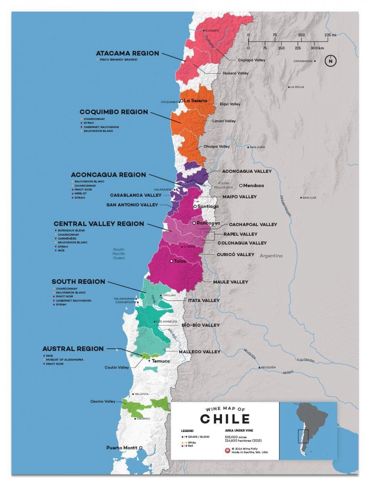 Chile alak mapa ng bansa