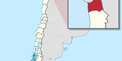 Mapa ng arica Chile