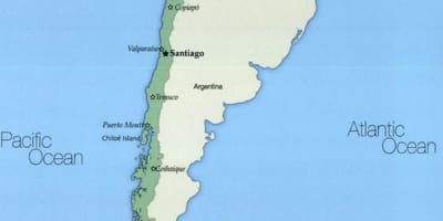 Iquique sa Chile mapa